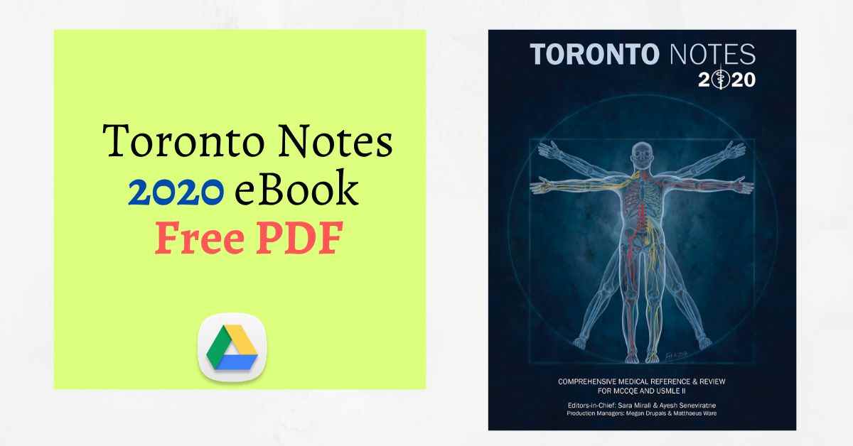 Toronto Notes 2020 PDF Free Download MedbooksVN