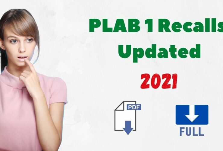 PLAB 1 Recalls Updated Free 2021