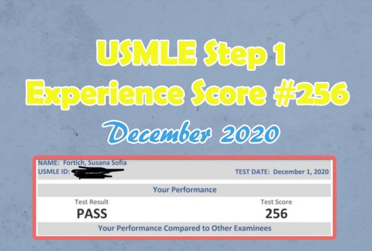 USMLE Step 1 Experience {Score #256} December 2020