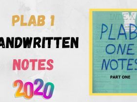 Download PLAB 1 Handwritten Notes 2020