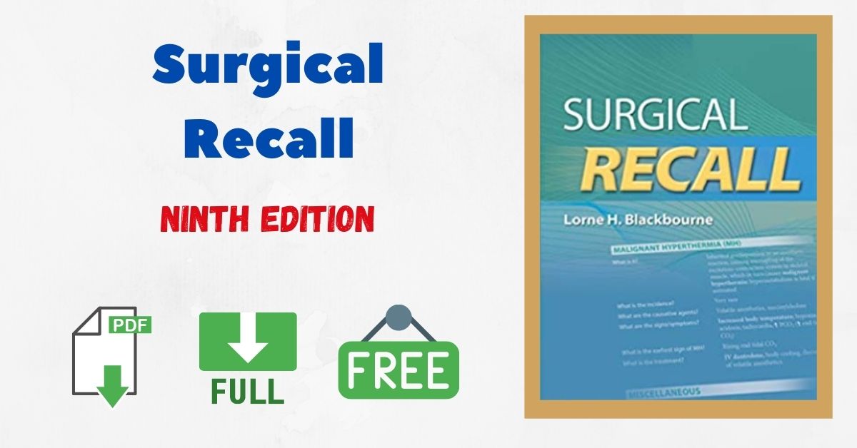 Surgical Recall Ninth Edition